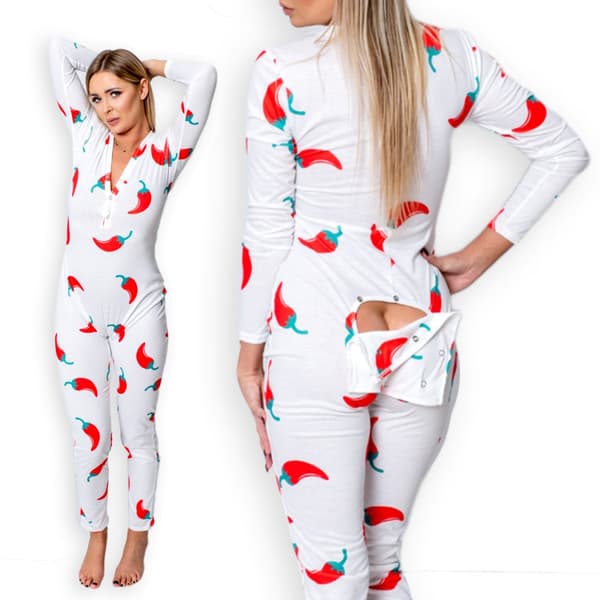 NAISTEN PYJAMAT YSTÄVÄNPÄIVÄN LAHJA TYTTÖLLE VETOKETJUN AVAAMISEKSI PEPPERS L