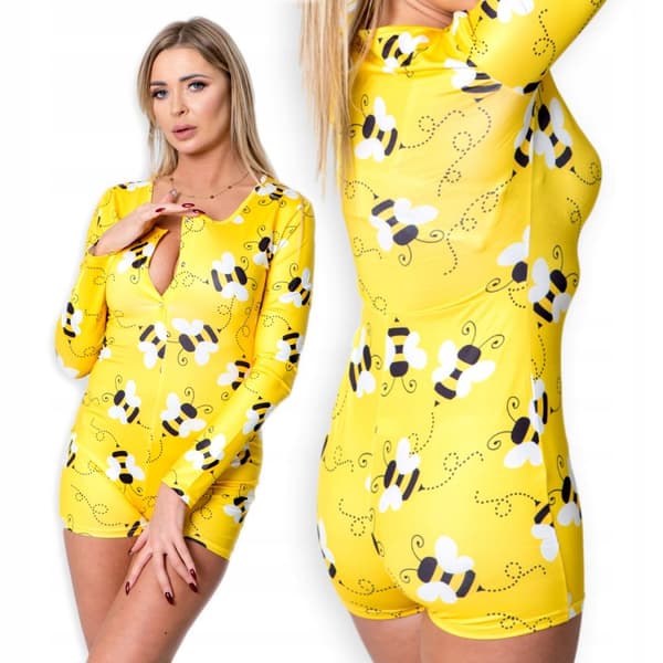 KVINDE PYJAMAS VALENTINSDAG GAVE TIL EN PIGE BODYSUIT BIER S