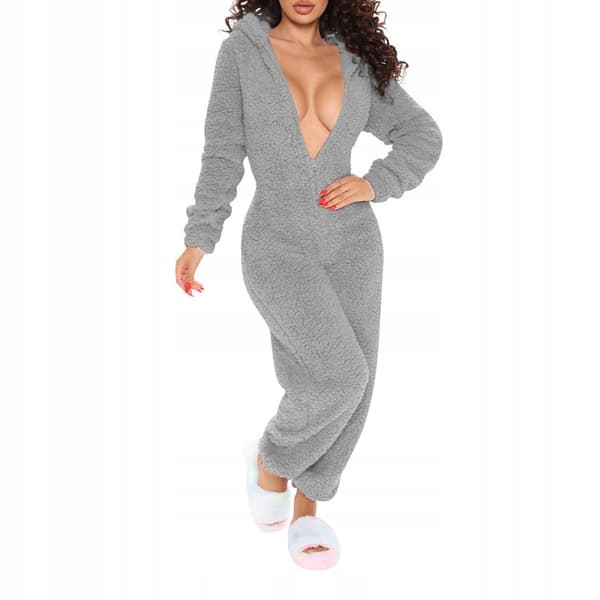 KVINNOPYJAMAS ALLA HJÄRTANS DAG-PRESENT TILL EN FLICK MED PLYSCHFLIK S