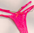 Miniatyrbillede 9 af 11: Smukt SÆT dameundertøj BH-SNØRE KÆDER PINK M