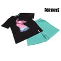Miniatyrbild 4 av 4: Fortnite - FOR90003BSN41 - Glow in The Dark Jungen-kurzpyjama-set Schwarz Boy's Short Pyjamas Set