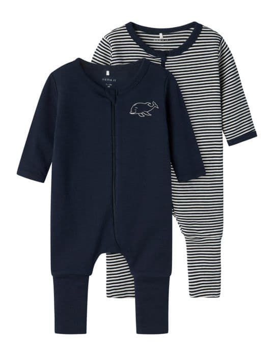 Housse de pyjama bebis - pyjamasförvaring Name it - 13235148-4598342 - Y/d Core 2 Baby Pyjamas 2 Enheter 24 Månader