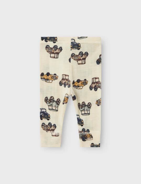 Housse för bebispyjamas - pyjamafack Name it - 13229518 - Lång underkläder i merinoull Snow White 50 Snow White 50