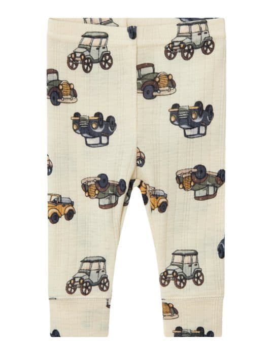 Housse för bebispyjamas - pyjamafack Name it - 13229518 - Lång underkläder i merinoull Snow White 50 Snow White 50