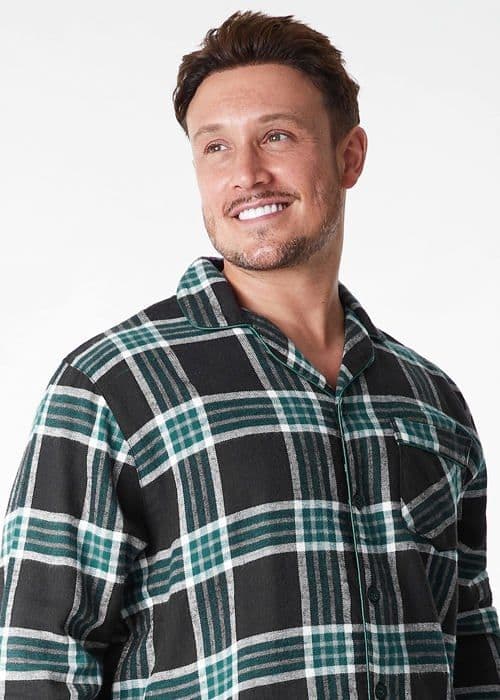 Pyjamas - nattlinne Citycomfort Herr Pyjamas, Rutig Pyjamas Set