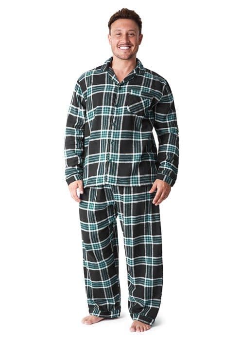 Pyjamas - nattlinne Citycomfort Herr Pyjamas, Rutig Pyjamas Set