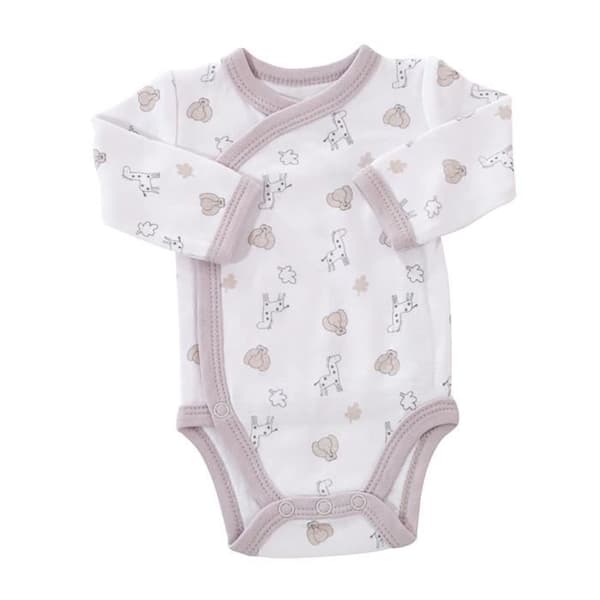 Trosset med födelse - TRE KILOGRAM SJU - Unisex - Byxa i velour - 6 delar - Vit