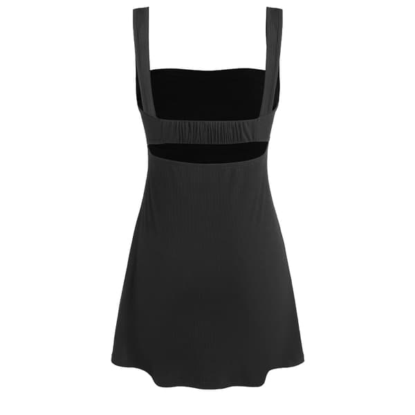 INF Chic Sort A-Line Mini Nederdel