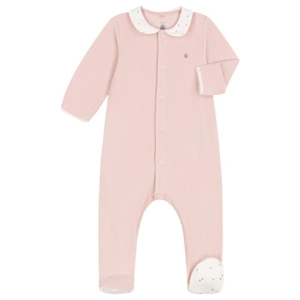 Pyjamas för baby - pyjamaförvaring Petit Bateau - A09GJ - Dors Bien-pyjamas, Saline, Prematur Baby Flicka