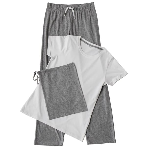 Towel City Womens/Ladies Pyjama T-Shirt And Bottoms Set