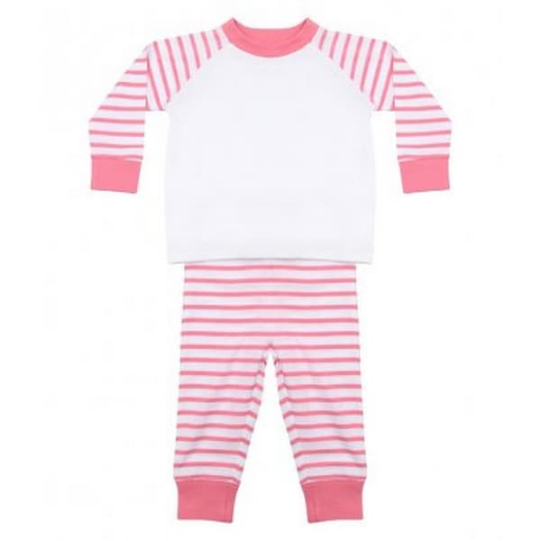 Larkwood Baby Boys/Girls Striped Pyjamas