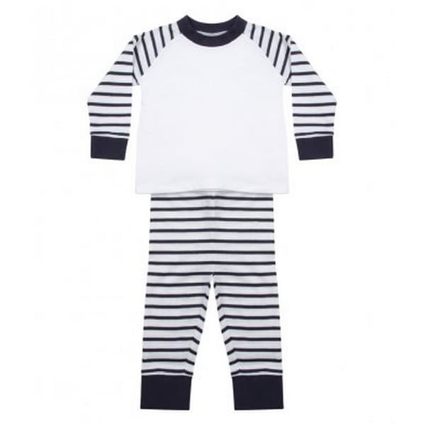 Larkwood Baby Boys/Girls Striped Pyjamas