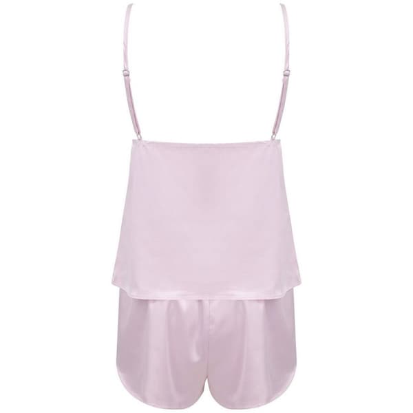 Towel City Ladies/Womens Satin Cami Short PJs