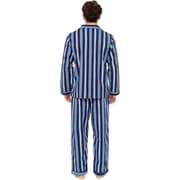 Tom Franks Stribet pyjamasæt i flannel til mænd
