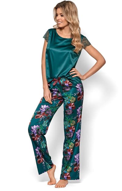 Anastasia pajamas, green, M