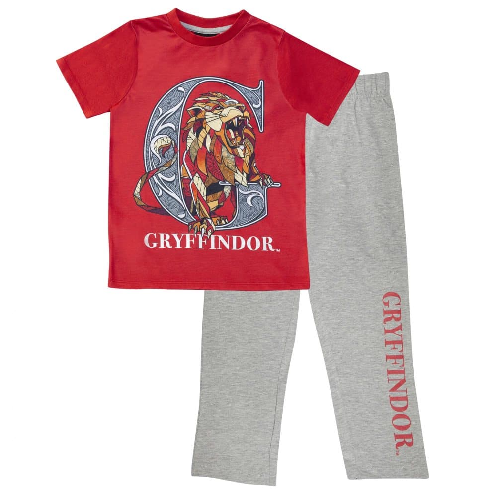 Harry Potter Pyjamaset för flickor Gryffindor