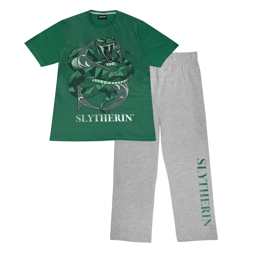 Harry Potter Pyjamaset för pojkar Slytherin