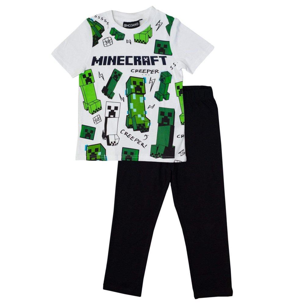 Minecraft Boys Glitching Creeper Pyjama Set