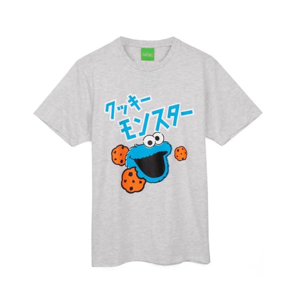 Sesame Street Cookie Monster pyjamasæt til mænd