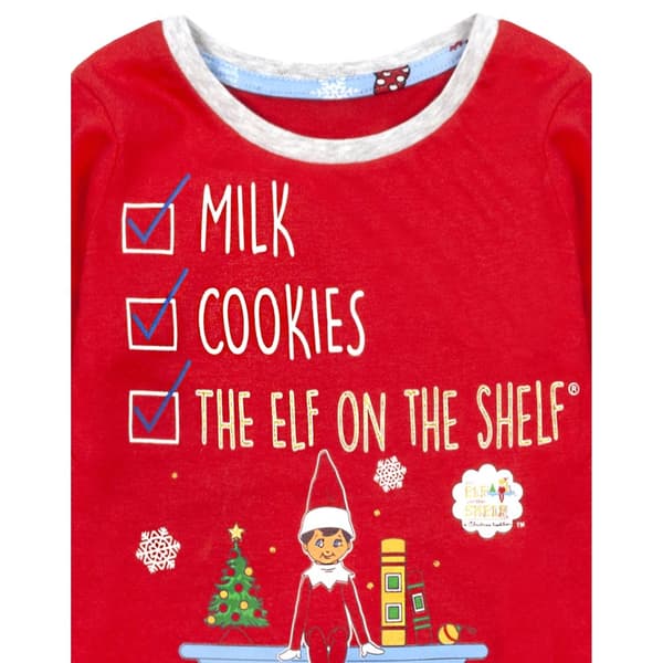 The Elf on the Shelf Childrens/Kids Christmas Long Pyjama Set