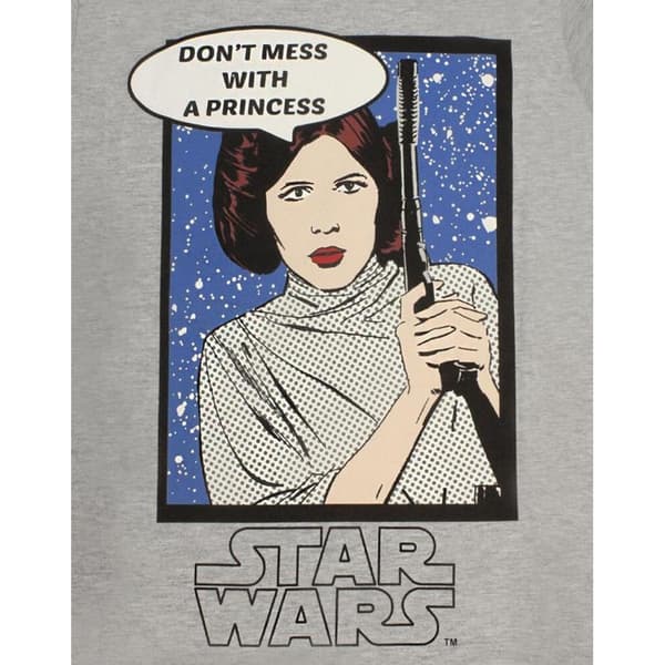Star Wars Pyjamasæt til kvinder/damer med prinsesse Leia