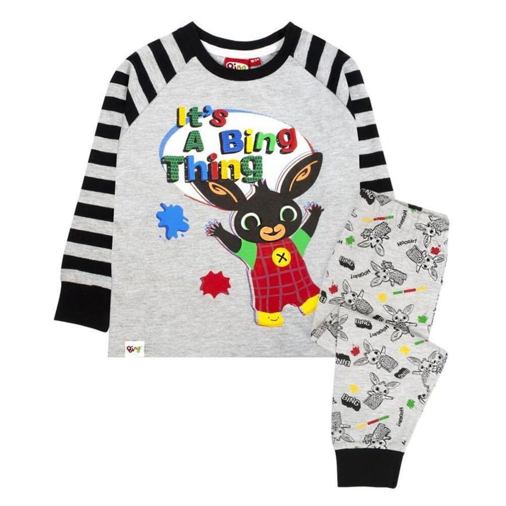 Bing Bunny Boys Its A Bing Thing Långärmad pyjamas med lång ärm