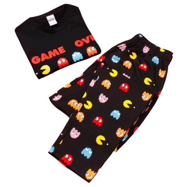 Pac-Man Pyjamaset för män Game Over