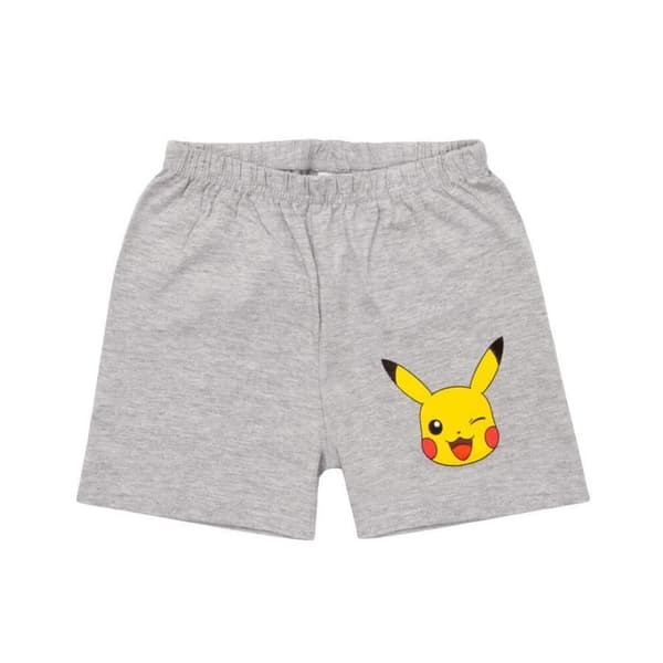 Pokemon Boys Pikachu Face Short Pyjama Set