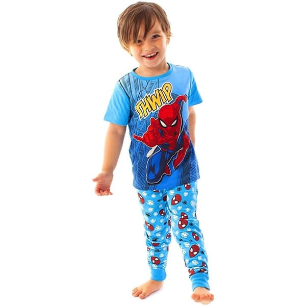 Spider-Man Pyjamasæt til børn/unge med tegneserie