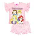 Miniatyrbild 1 av 3: Disney Princess Pyjamaset i bomull för flickor