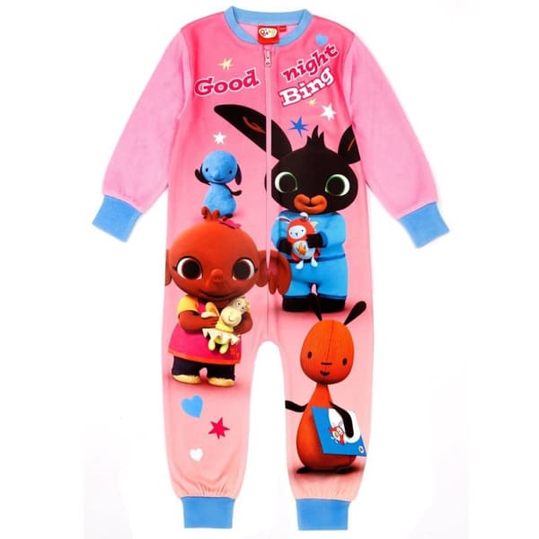 Bing Bunny Girls Good Night Bing Bodysuit Pink 18-24 Months