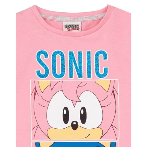 Sonic The Hedgehog Girls Pyjama Set