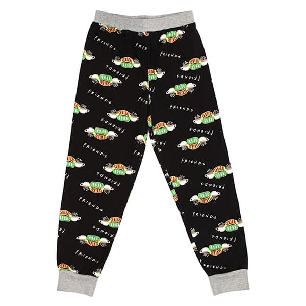 Friends Girls Central Perk Logo Long Pyjama Set