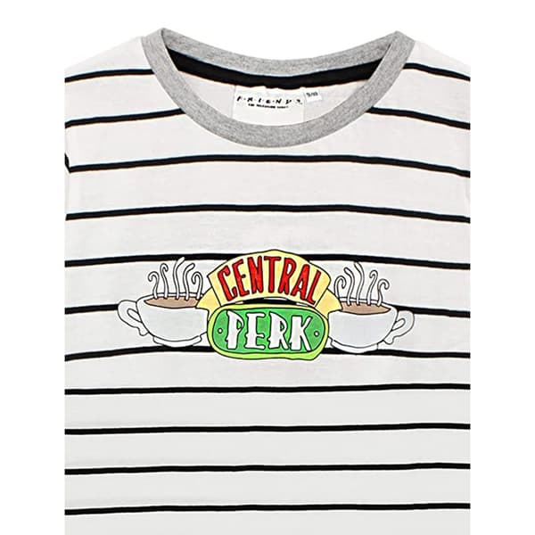 Friends Girls Central Perk Logo Long Pyjama Set