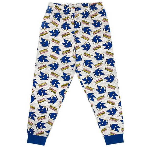 Sonic The Hedgehog Pyjamaset för barn/barn Spikes 3D Pyjamaset