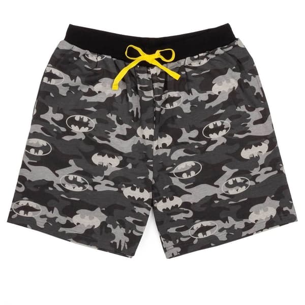 Batman Kort pyjamaset för män med logotyp och kamouflage