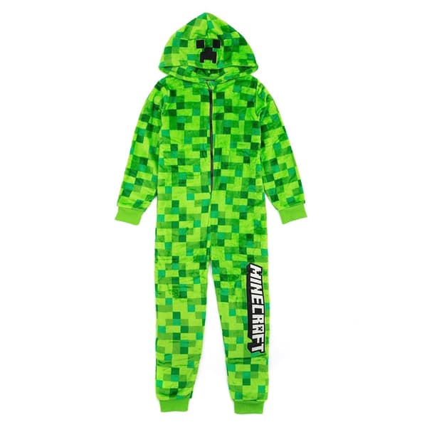 Minecraft Drenge Creeper Pixel Bodysuit til drenge