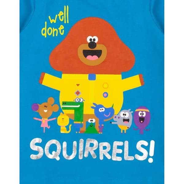 Hey Duggee Boys Well Done Squirrels Character Long Pyjama Set