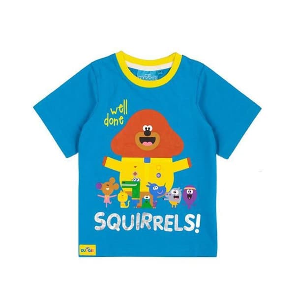Hey Duggee Boys Well Done Squirrels Character Long Pyjama Set