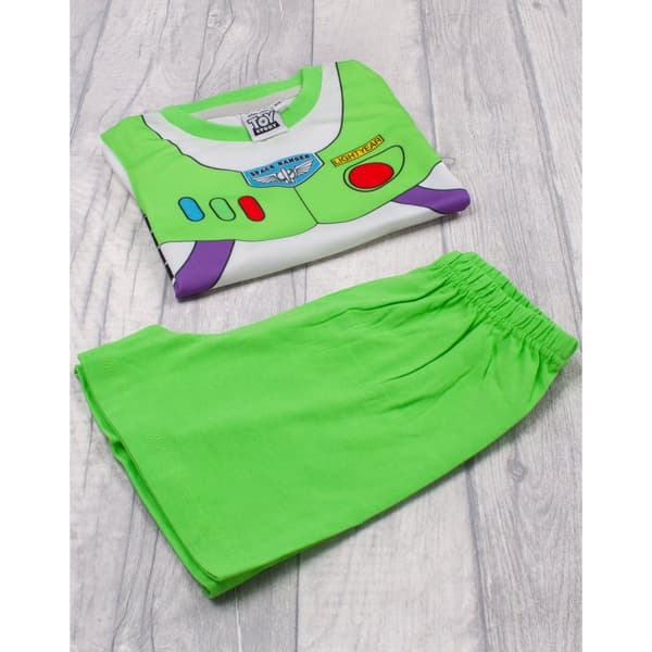 Toy Story Boys Buzz Lightyear Costume Pyjama Set