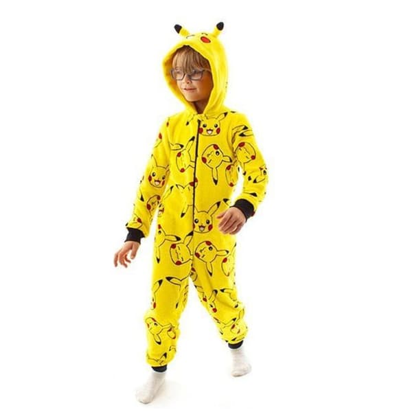 Pokemon Børn/Børn Pikachu 3D-ører Sovepose