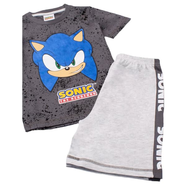 Sonic The Hedgehog Boys Gaming Short Pyjama Set