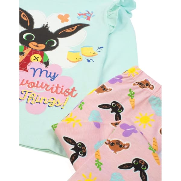 Bing Bunny Pyjamasæt med lange ærmer til piger med figurer