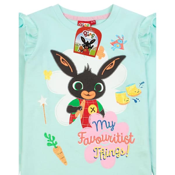 Bing Bunny Girls Characters Long-Sleeved Pyjama Set