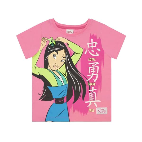 Mulan Piger Loyal Brave True Pyjamasæt