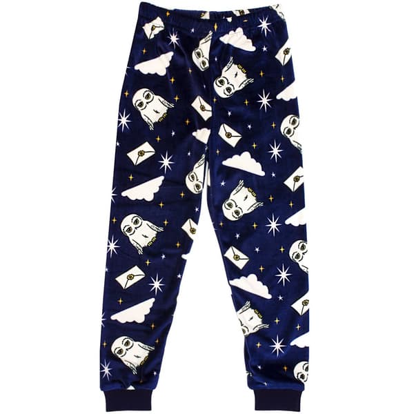 Harry Potter Girls Hedwig Fleece Long Pyjama Set