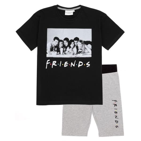 Friends Girls Cycling Short Pyjama Set