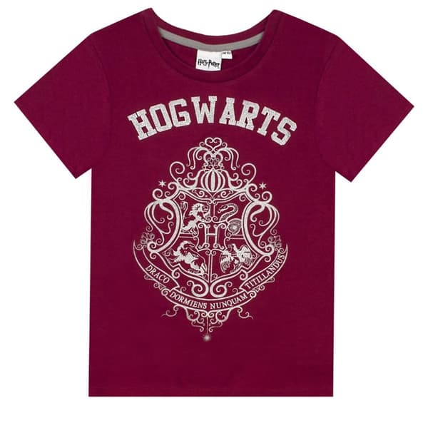 Harry Potter Girls Glitter Short Pyjama Set