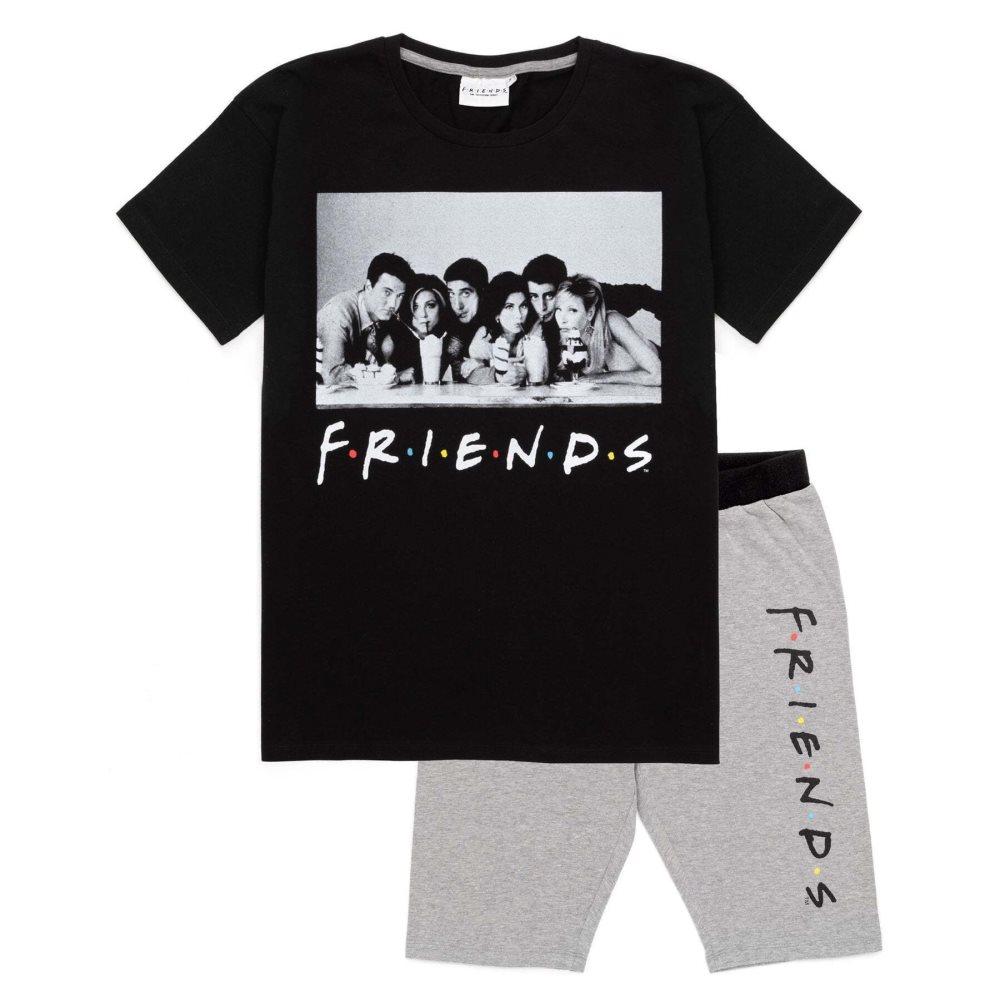 Friends Pyjamaset med karaktärsfigurer för kvinnor och damer