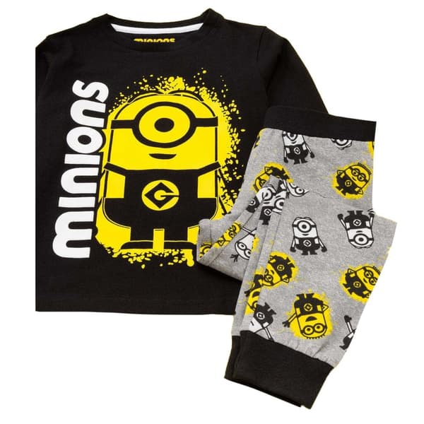 Minions Långt pyjamaset för pojkar